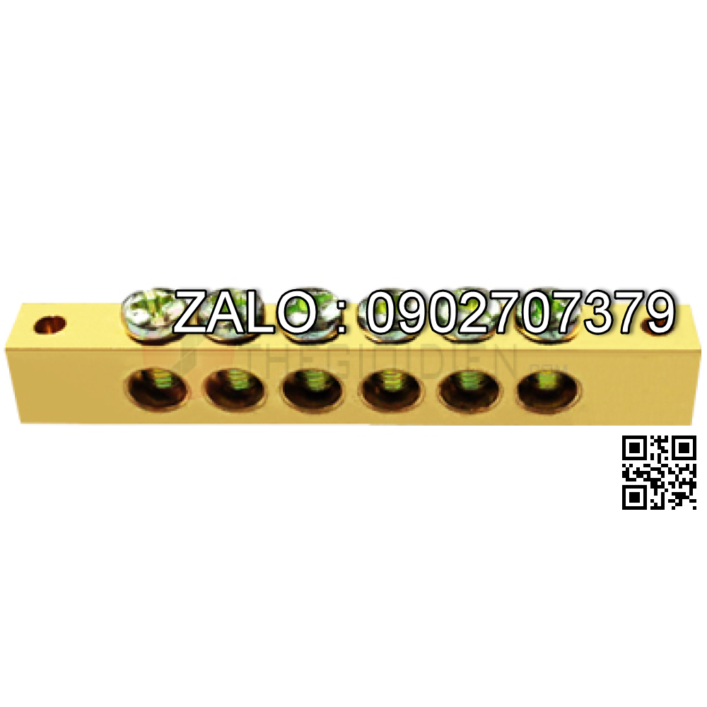 Thanh trung tính nối đất 4P 125A Gama E9604