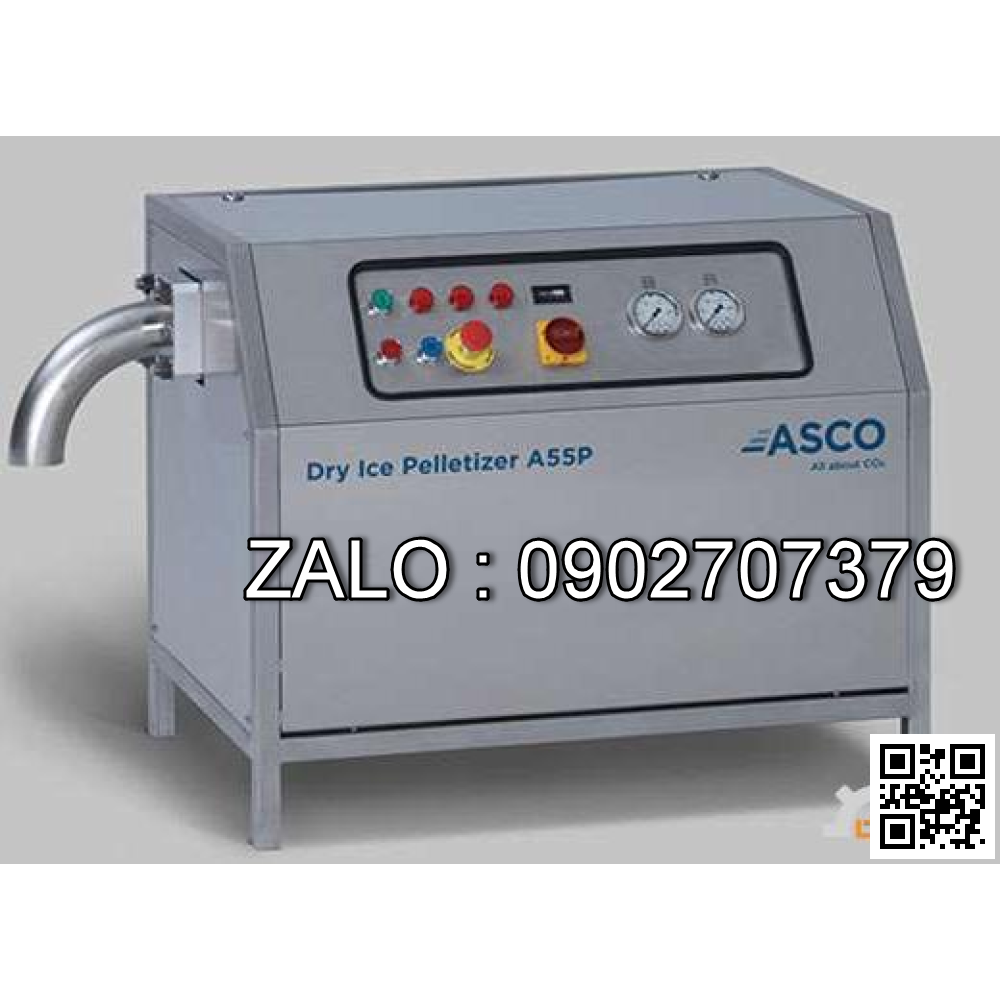 Máy bắn đá khô CO2 Asco Dry Ice Pelletizer A55P