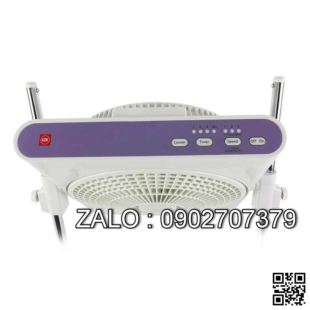 Quạt hộp KDK SS30X - LV (Tím)