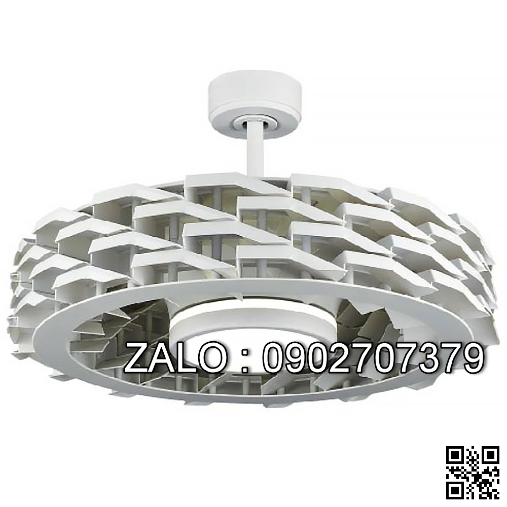 Quạt trần Benny BF-C73BLS Trắng 8inch
