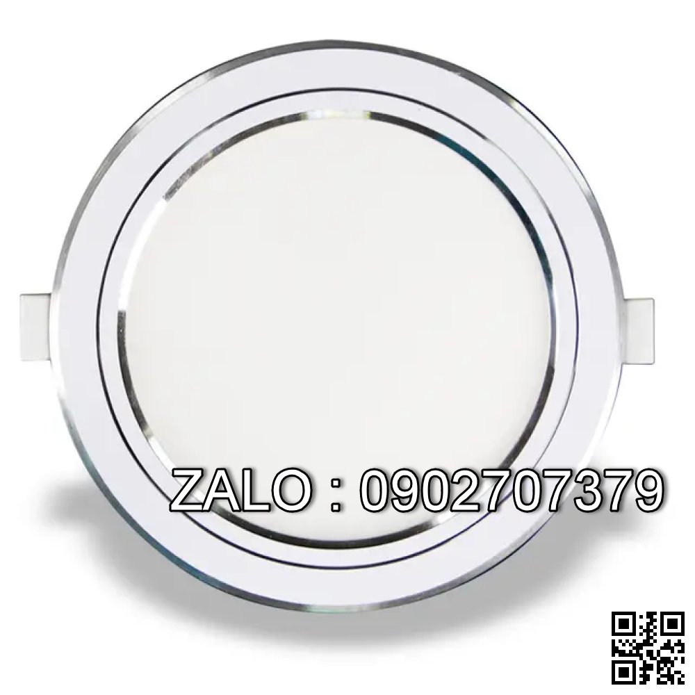 Đèn LED Downlight Nanoco siêu mỏng viền bạc - IP20 NSD123S135