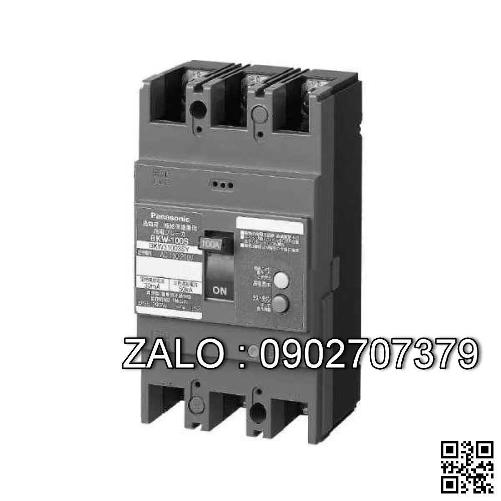 Cầu dao chống giật ELB 100A 30mA Panasonic BKW21003KY