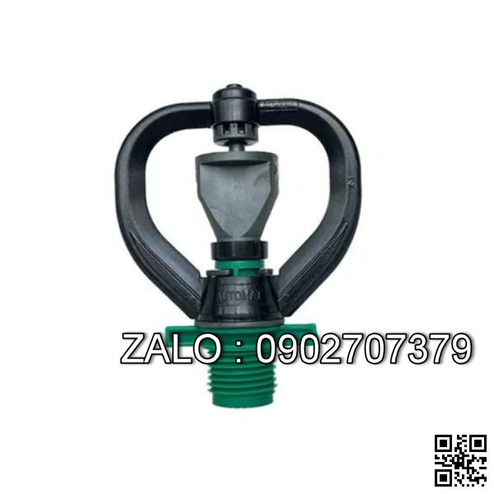 Béc tưới cây thân xoay kiểu bướm ren 21mm AQ220