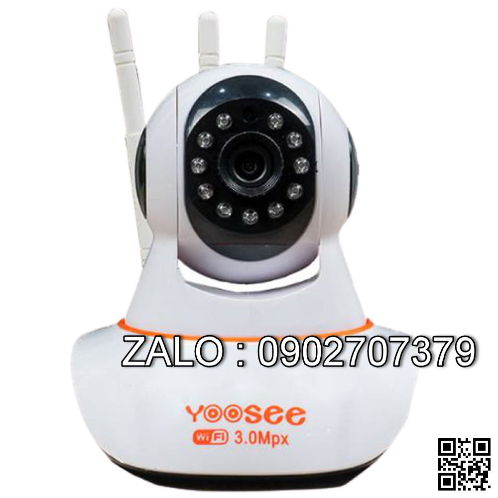 Camera IP Robo YOOSEE HFYX22 3.0 MP (5 Anten, Ko LAN, Có Màu Ban Đêm)