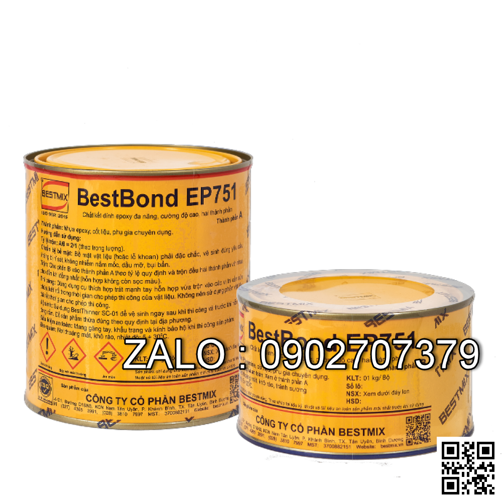 Keo cấy thép Bestbond EP751