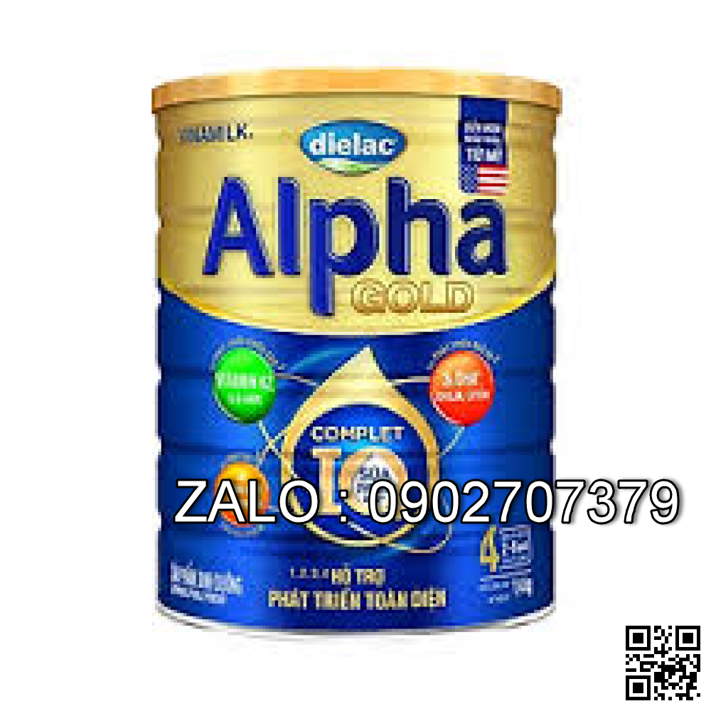Vinamilk Sửa bột Dielac Alpha Gold IQ 4