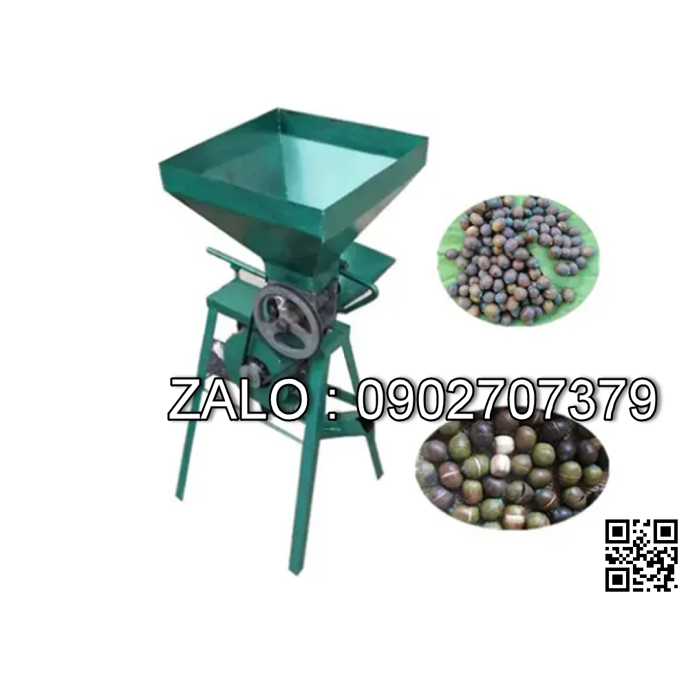 Máy bóc vỏ hạt sen khô loại 12 kg