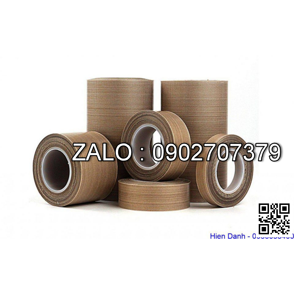 Vải Chịu Nhiệt Dạng Cuộn Có Keo ( Băng Keo Vải )