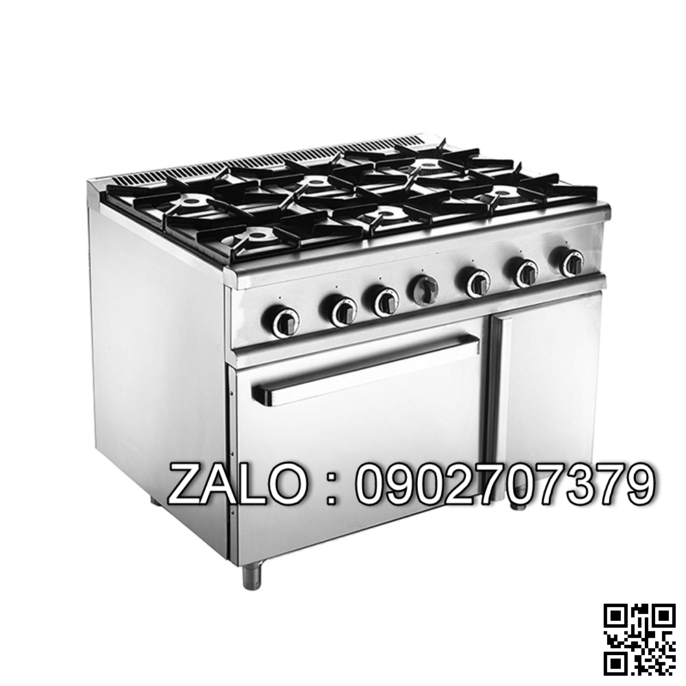 Bếp ga công nghiệp 6 họng MSM 6-OB