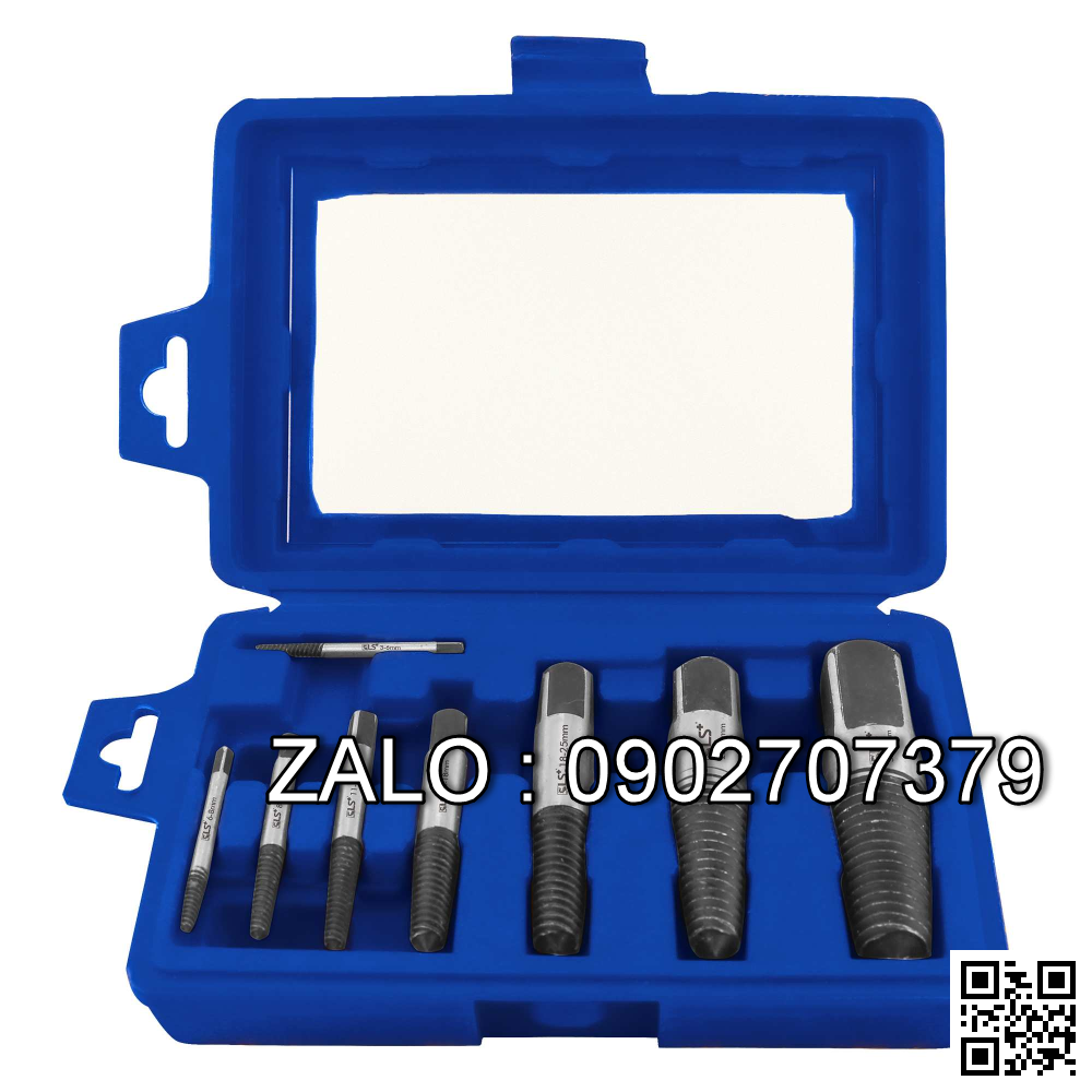 Bộ 8 mũi vít mở bu lông ốc nước gãy LS+ LS700402