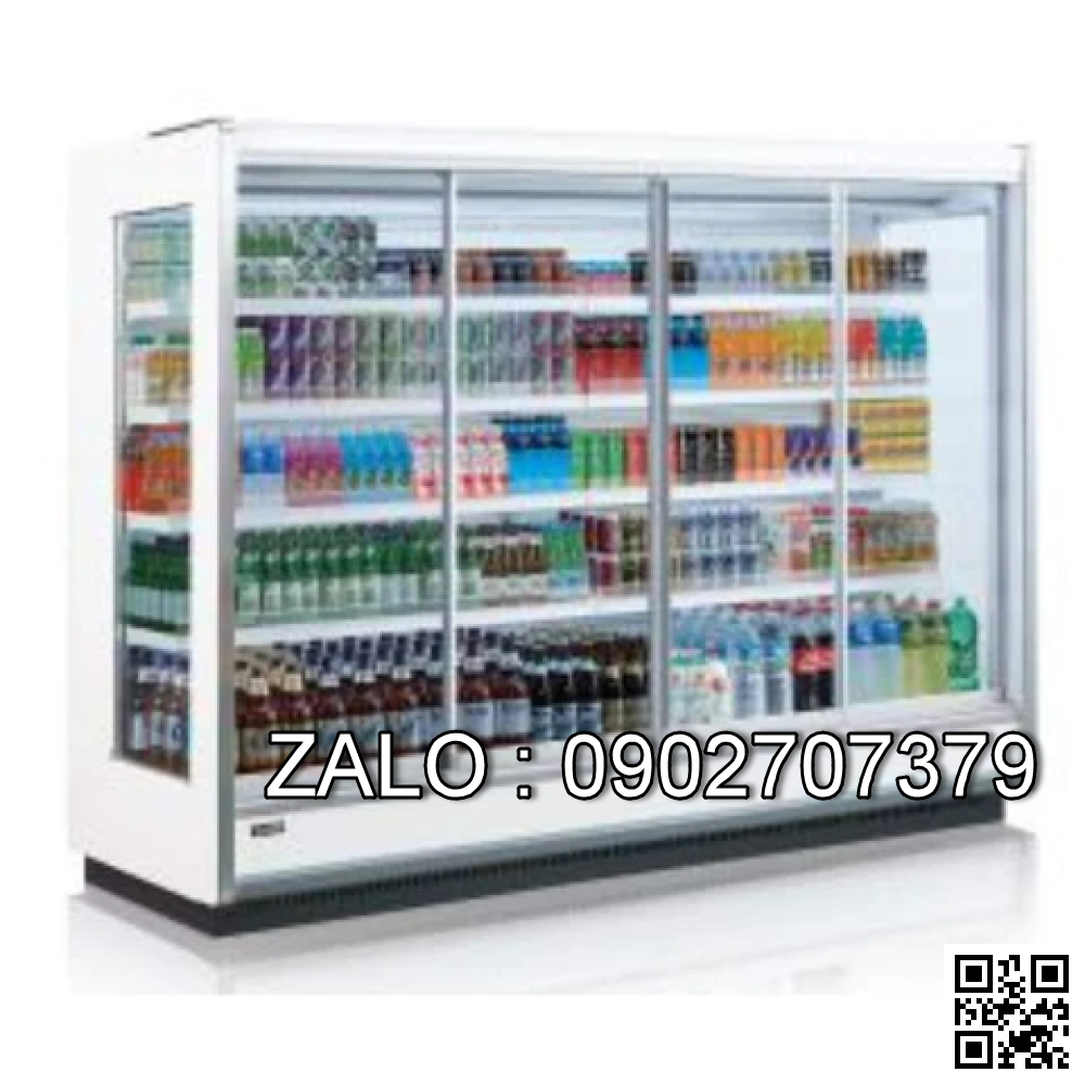 Tủ mát trưng bày nhiều ngăn dạng mở OPO SMC5D2-06S