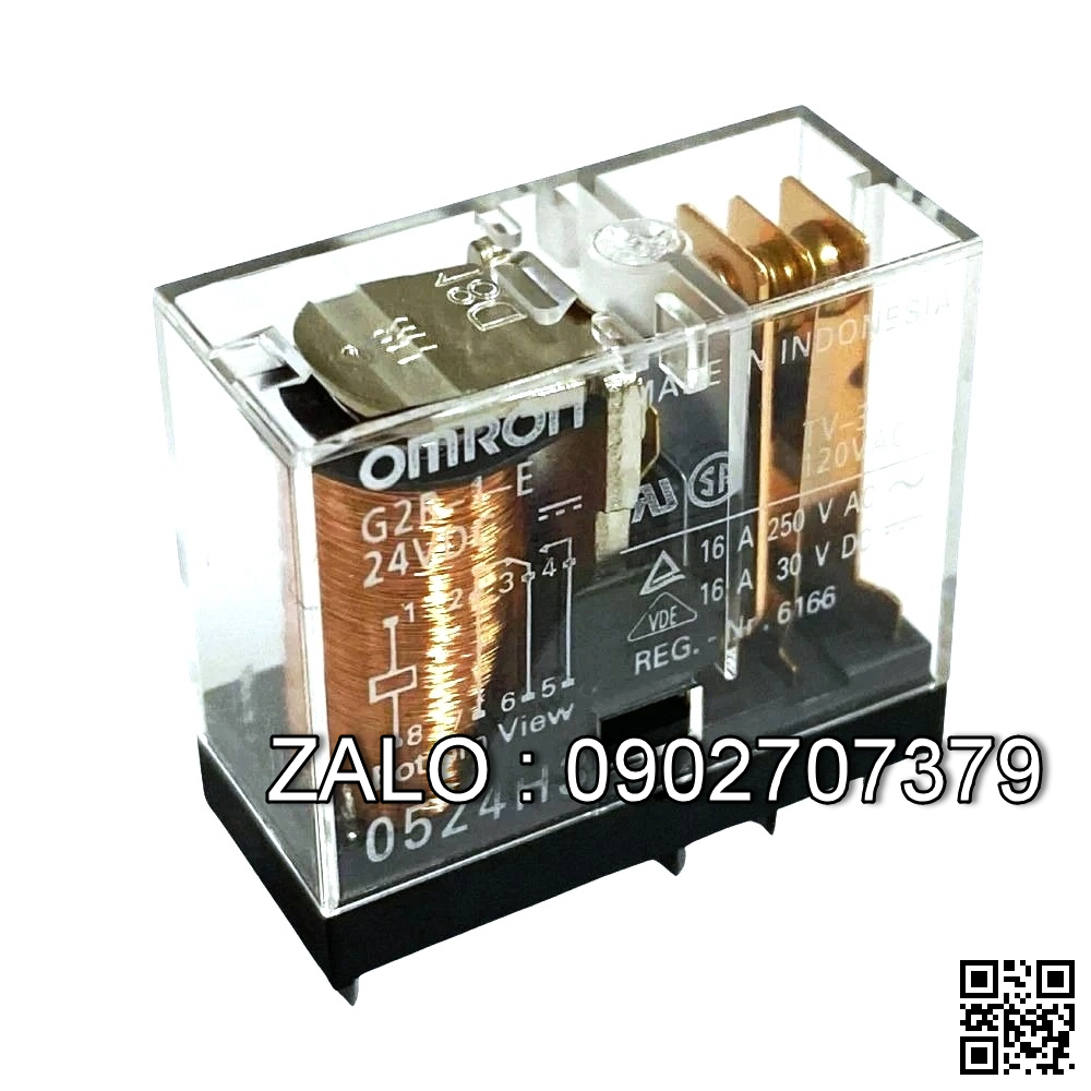 Relay trung gian 8 chan coil 24VDC