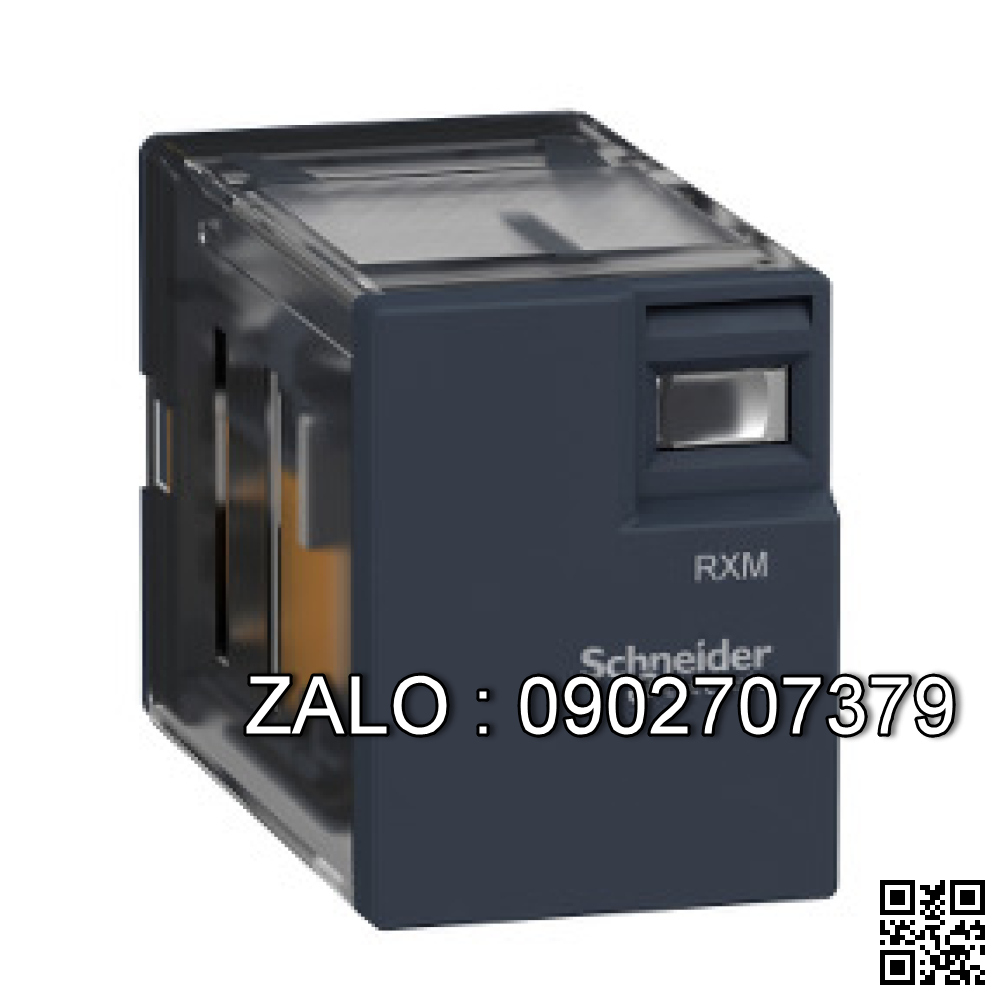 Relay RXM4AB2E7, 48VAC 14 chân, đế RXZE1M4C