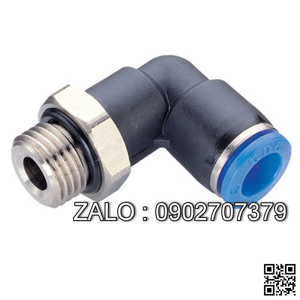 Cút Nối Kiểu Siết Nhanh Chân Ren Vít PL