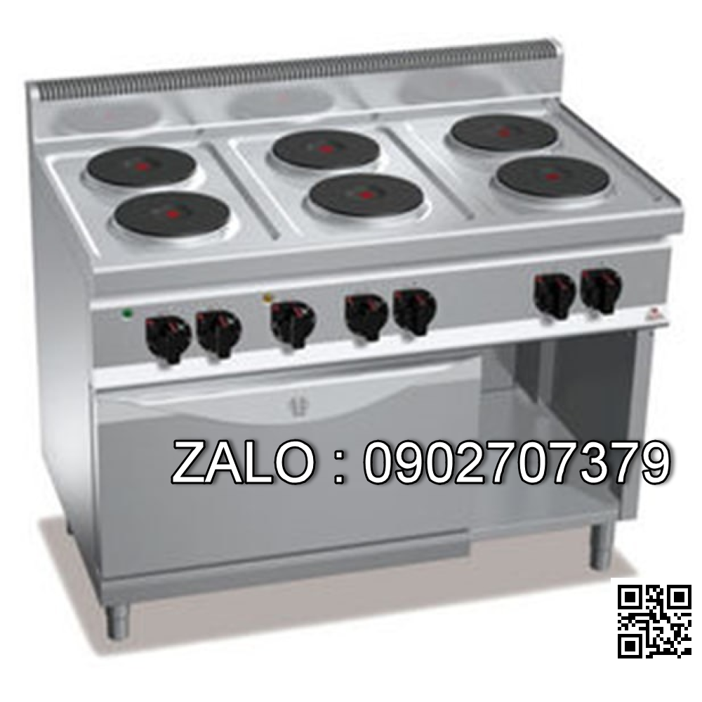 Bếp âu 6 họng có lò nướng GH-987A