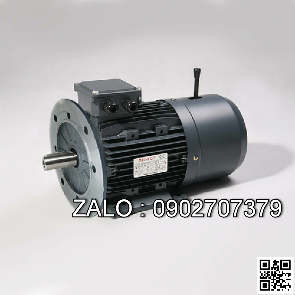 Motor giảm tốc WANSHSIN mặt bích 2 HP 1550W đầu cốt lòi 32mm , tỉ số truyền 15-35