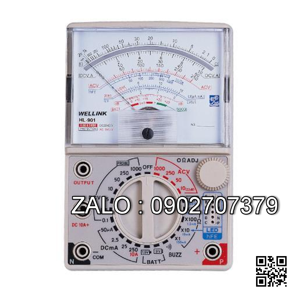 Đồng hồ vạn năng Wellink HL 901