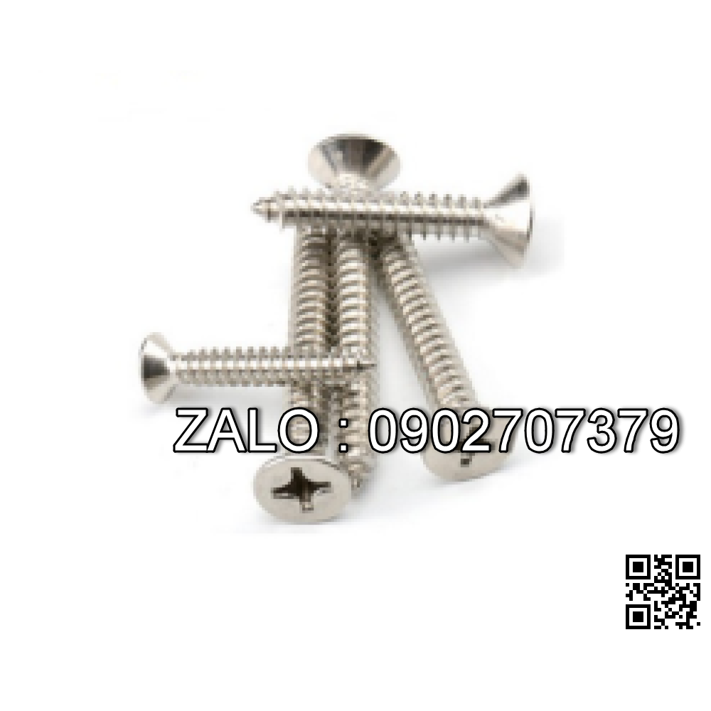 Vít bake đầu cầu thân bu lông inox 304 M1.4x10