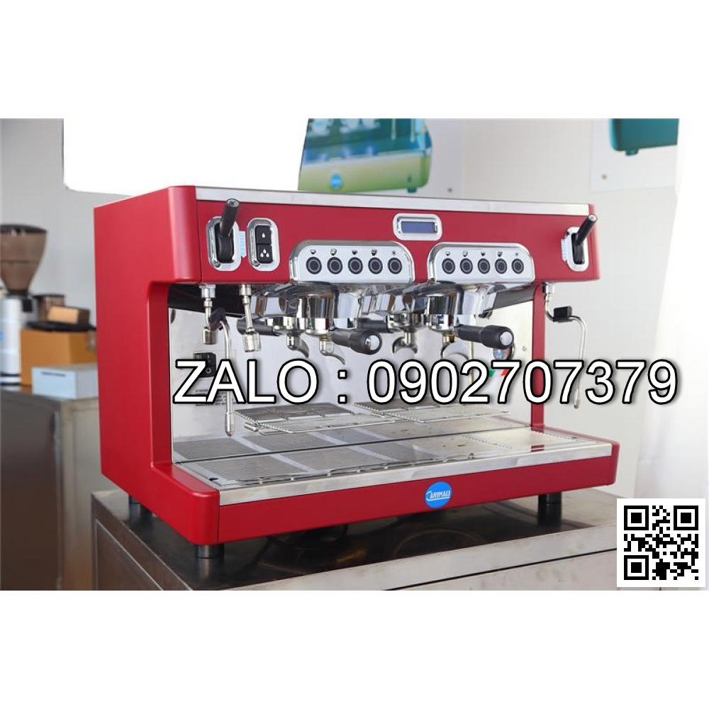 MÁY PHA CÀ PHÊ CARIMALI 2 GROUP CENTO RED