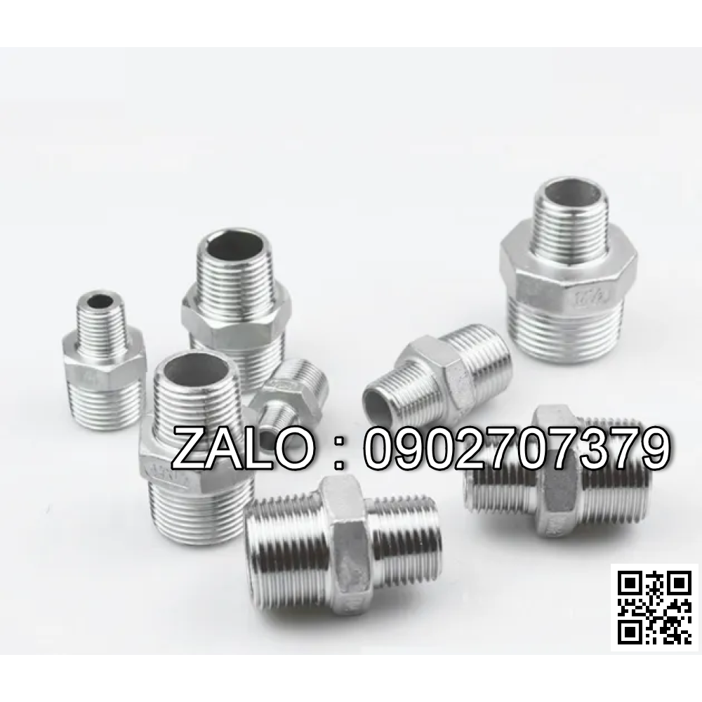 Kép Inox 304 21/17-Nối Inox 21-17-Kép 21/17 Inox 304