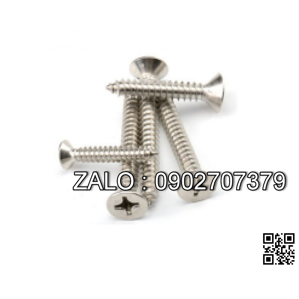 Vít bake đầu cầu thân bu lông inox 304 M4x3