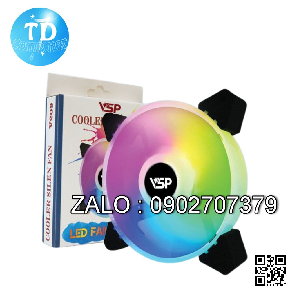 Fan Case V209 Led RGB (Ko Cần Hub)