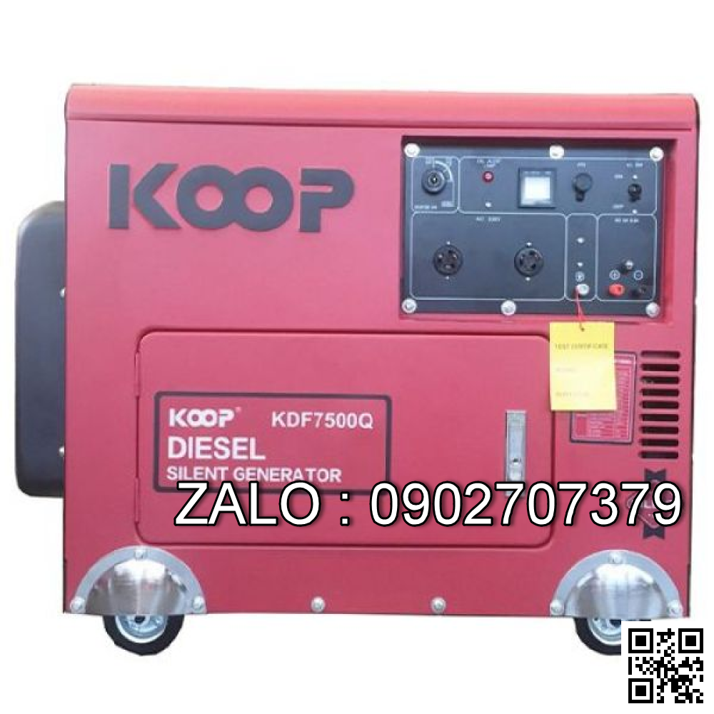 Máy phát điện hàn Koop KDF6700WE