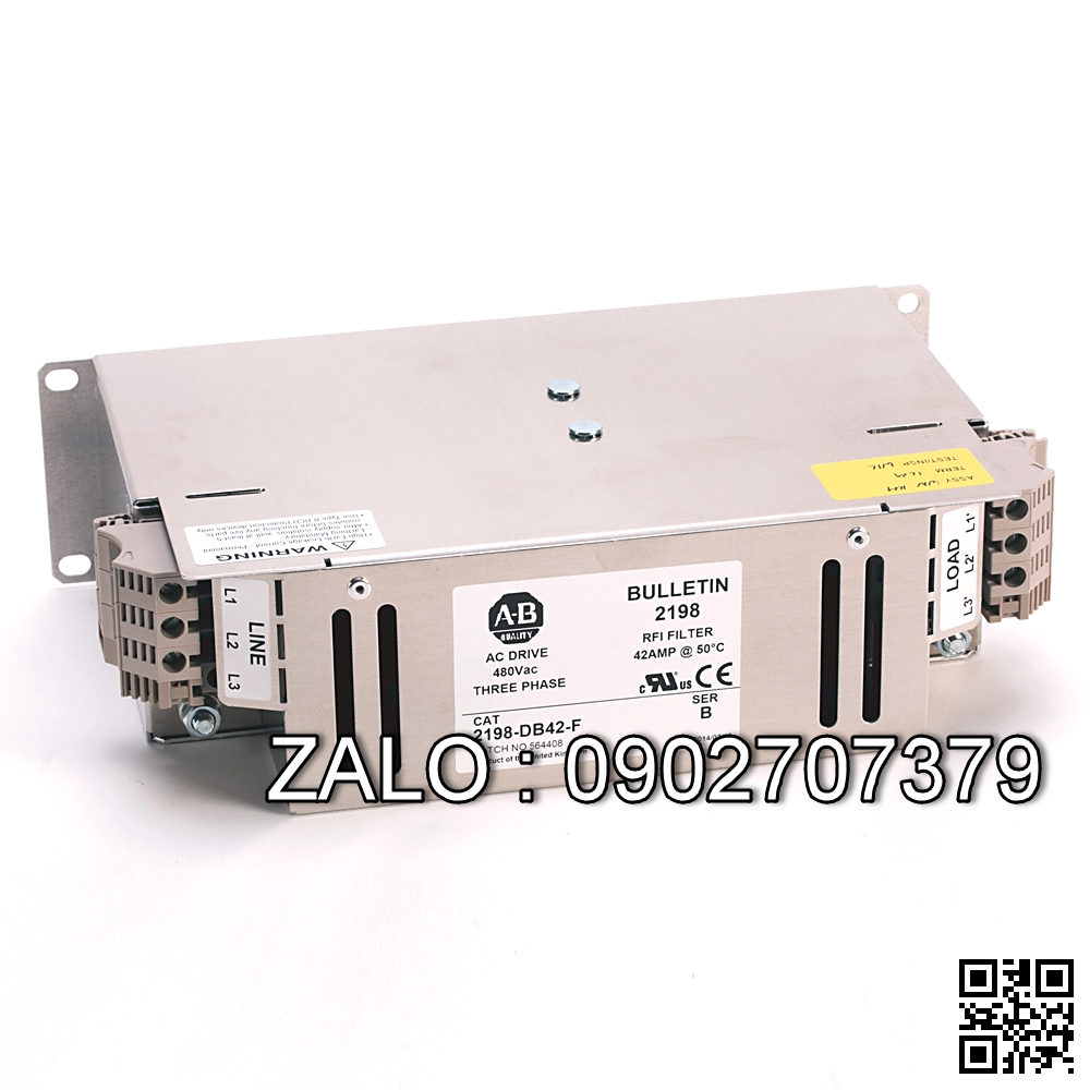 ALLEN-BRADLEY BULLETIN 2198-DB42-F (Bộ nguồn biến tần máy chiet Aseptic3 NMHG)