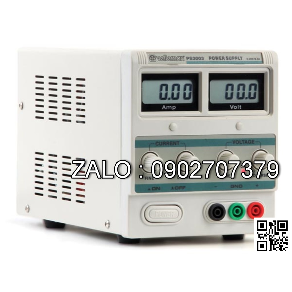Bộ nguồn DC PS3003 (0-30V/0~3A)