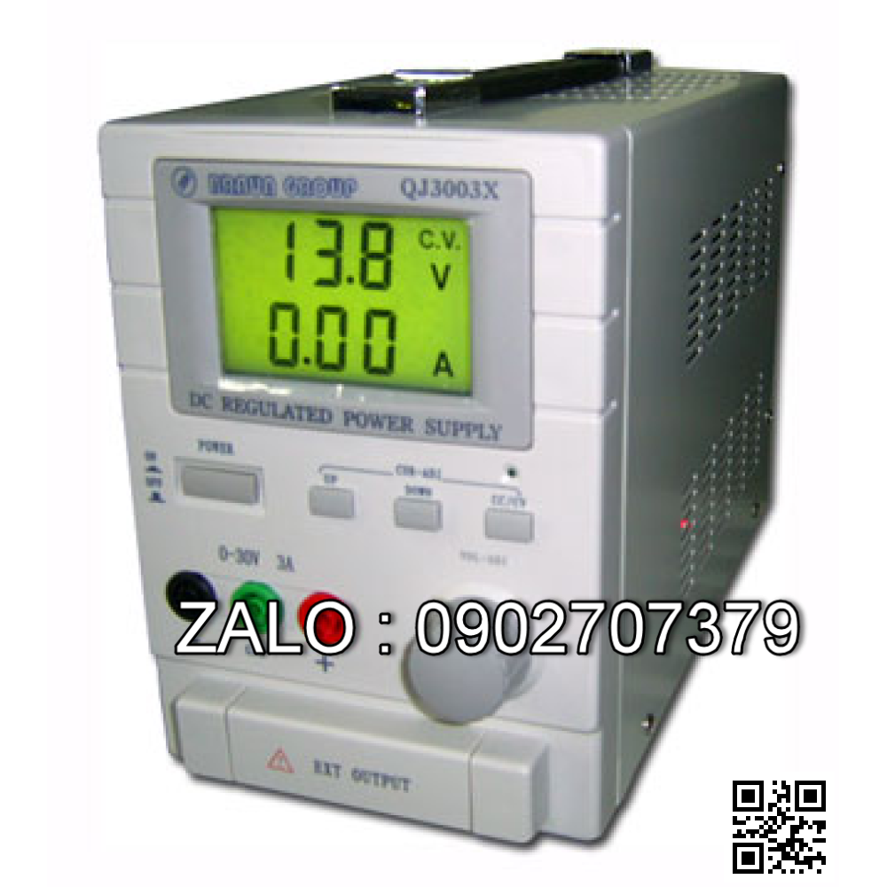 Bộ nguồn DC QJ3003X (0 ~ 30V/0~3A)