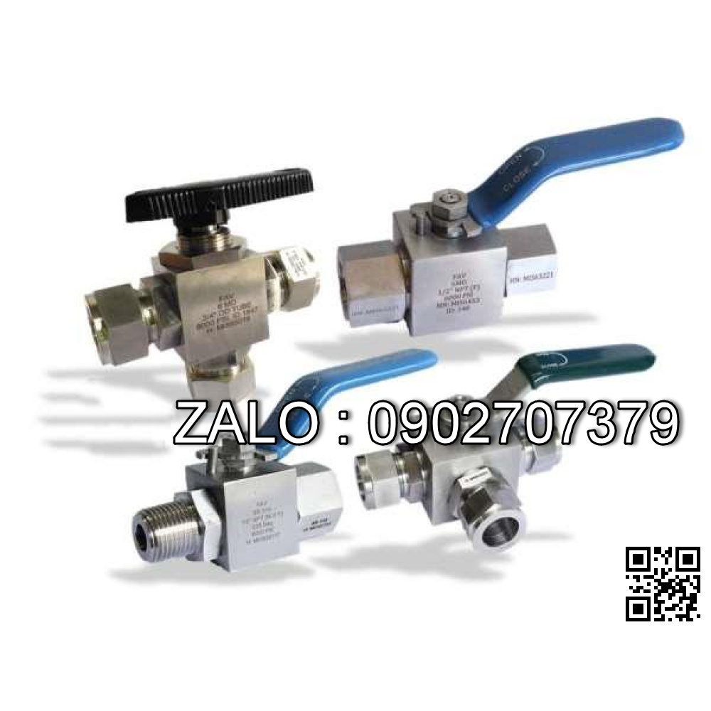 Van khóa tay gạt 2 ngã VH2V-NPT1/4