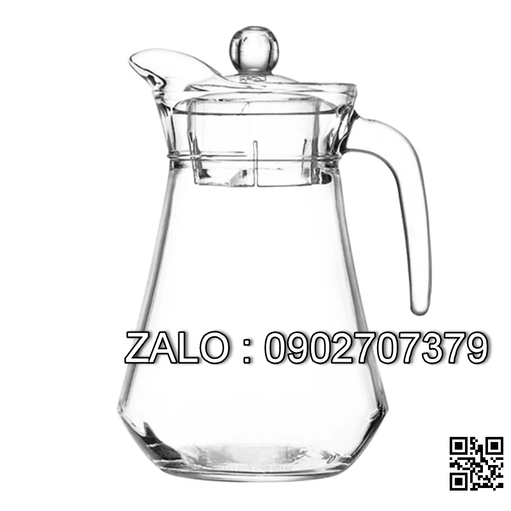 Bình nước thủy tinh 1.3L
