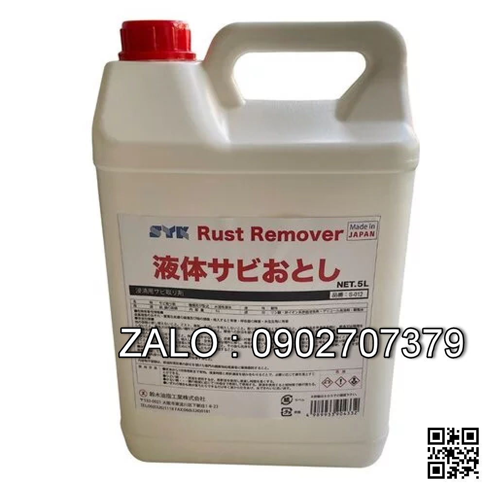 Chất tẩy rỉ sét SYK Rust Remover 5L