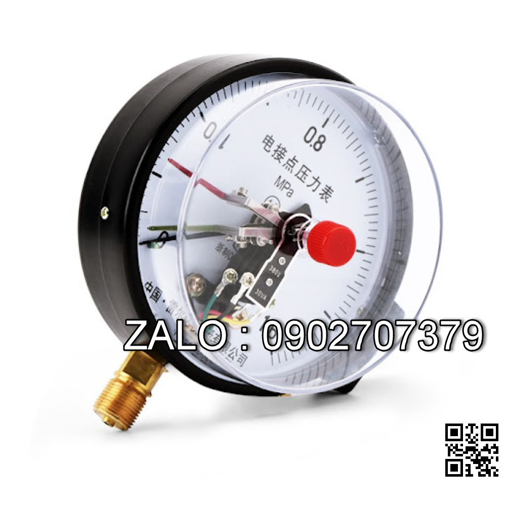 Đồng hồ đo áp suất Kkgauges 3 kim mặt Y100
