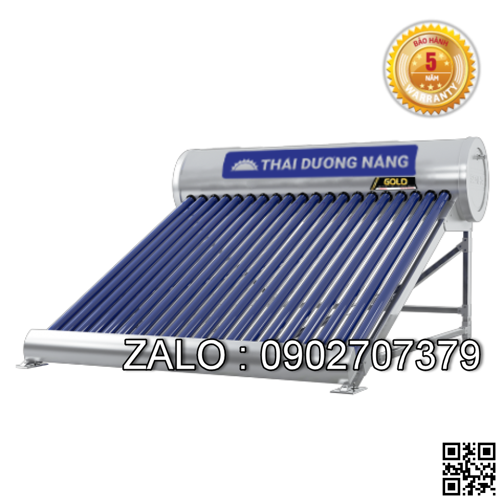 Thái dương năng SHC Gold 160l ống chân không