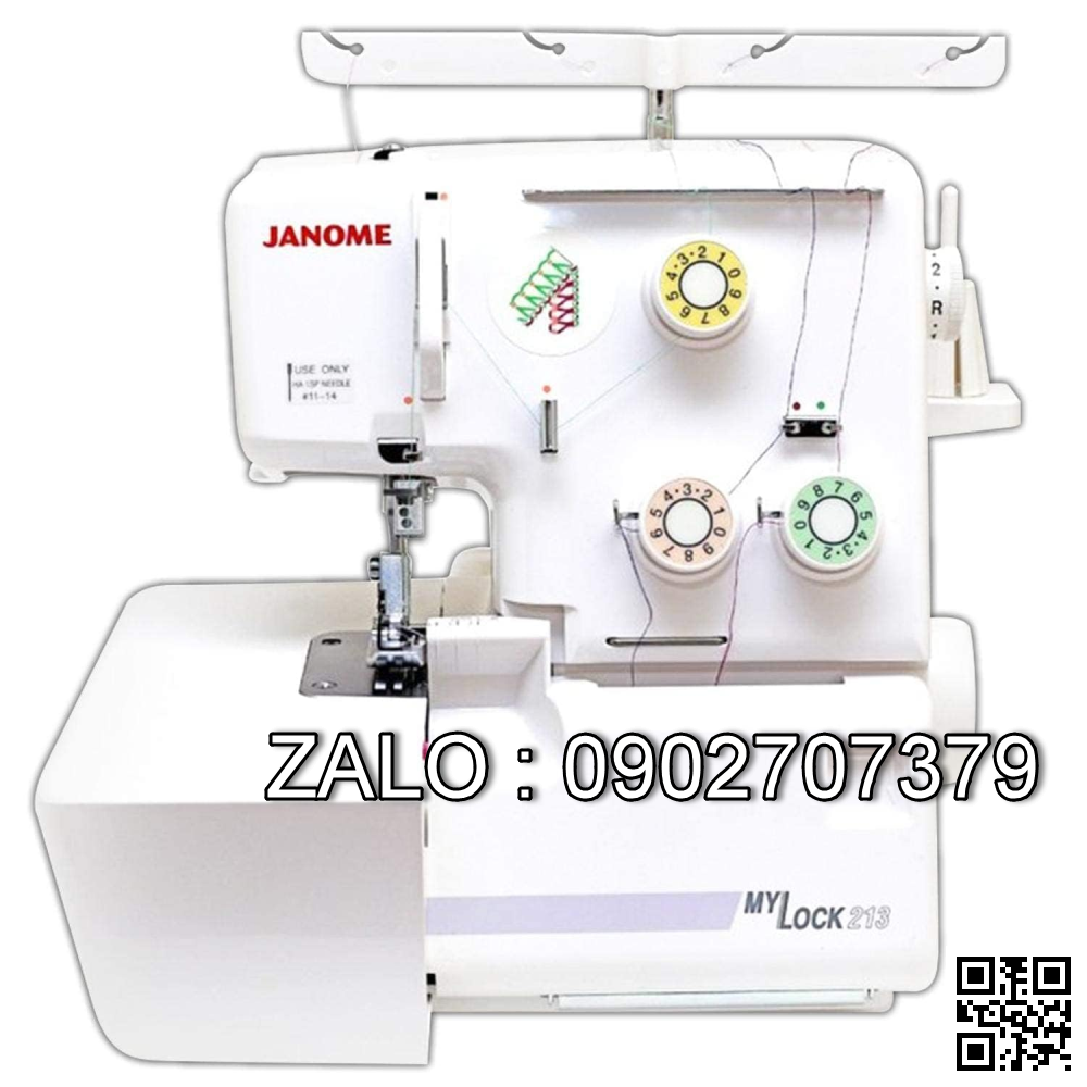 Máy vắt sổ Janome 213D
