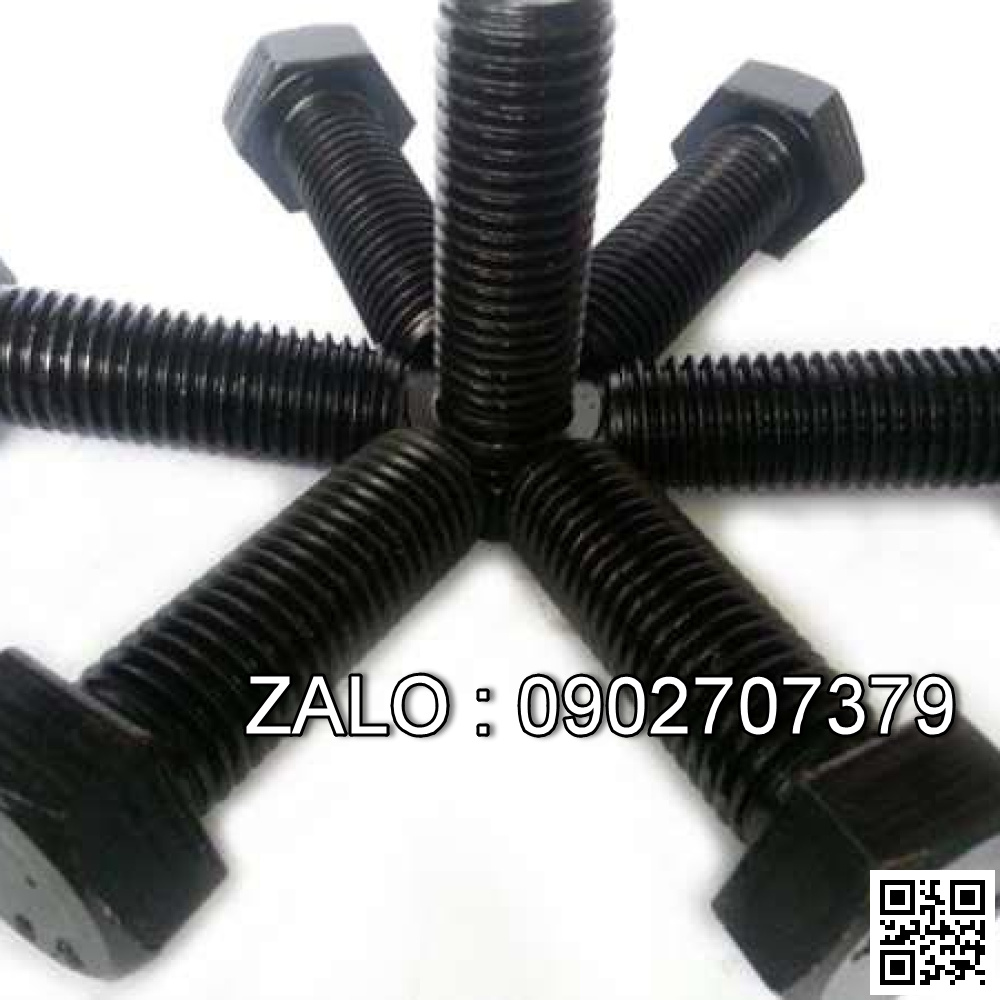 Bu-lông cấp bền 8.8 Thép M12 35 mm - 10Chiếc/Gói