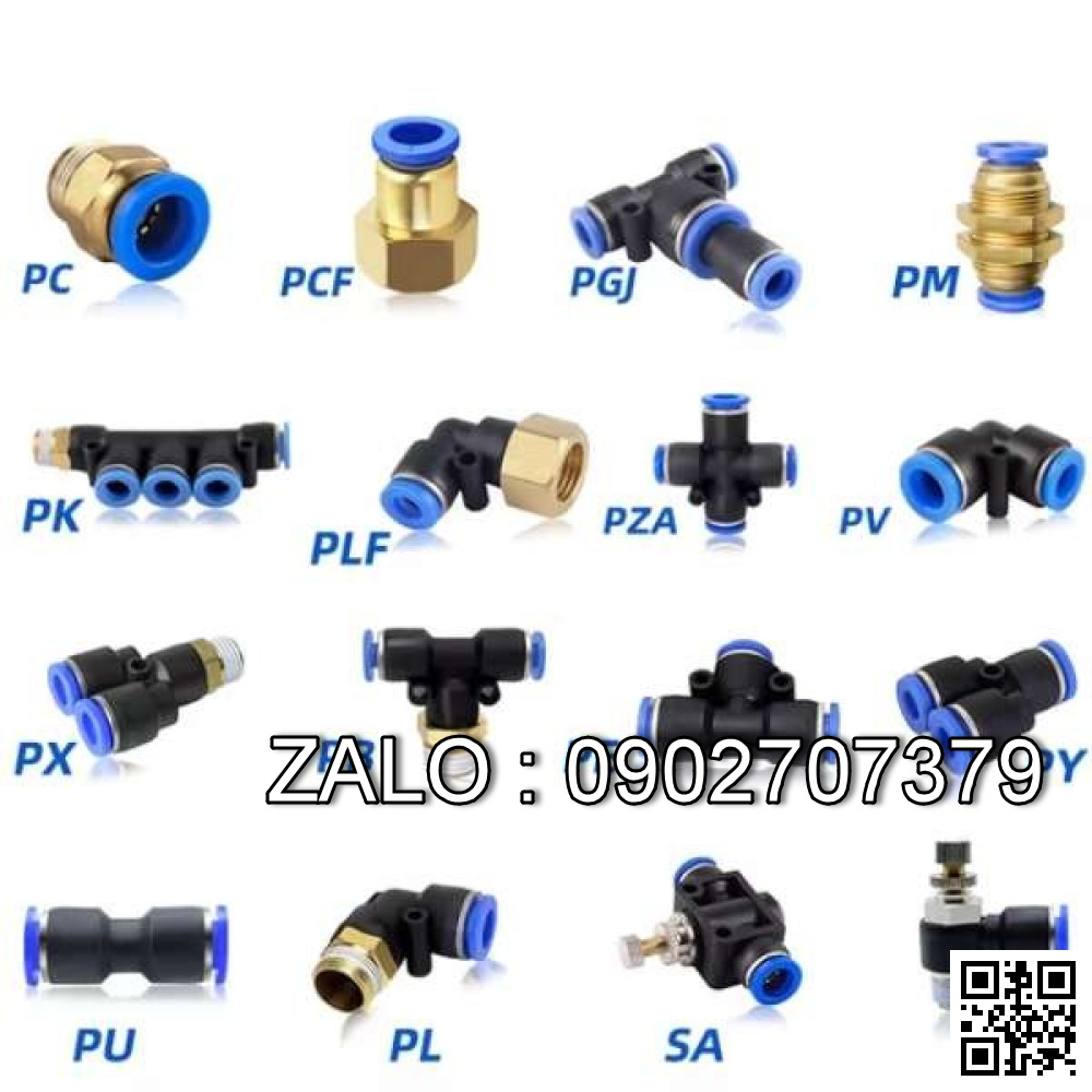 Nối Ống Hơi- Nối Hơi 2 Đầu Ống Giá Rẻ