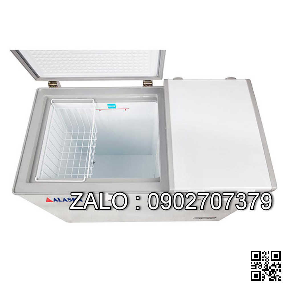 Tủ đông mát 2 cửa nắp đỡ Alaska BCD-3068C