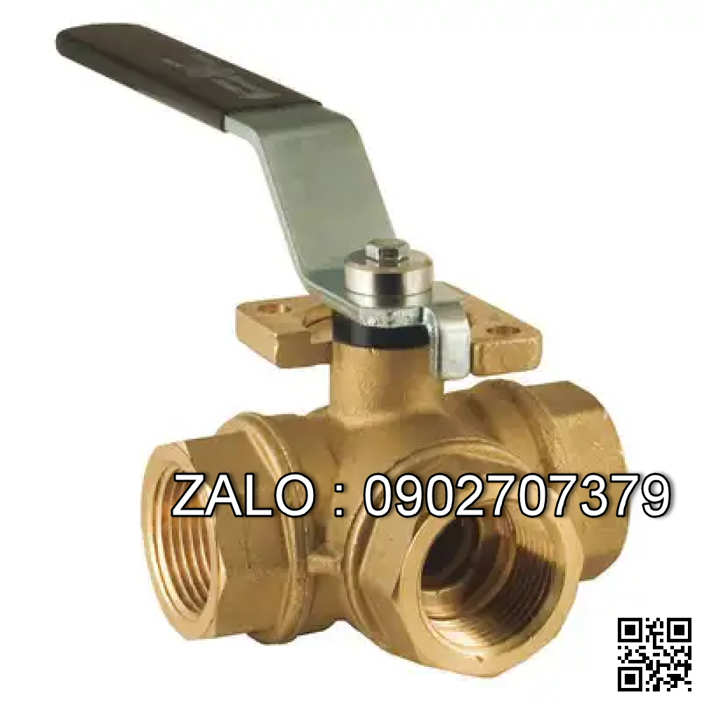 Van khóa nước thau tay vặn màu trắng 27