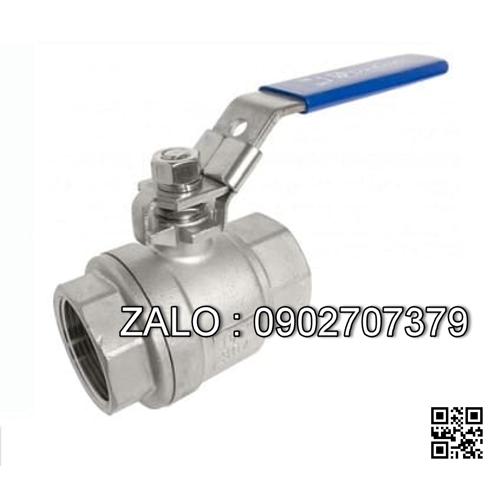 Van khóa Inox răng trong RT tay gạt màu đỏ 114