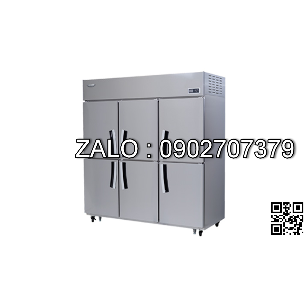 Tủ đông 6 cánh inox LASSELE LFT-72H