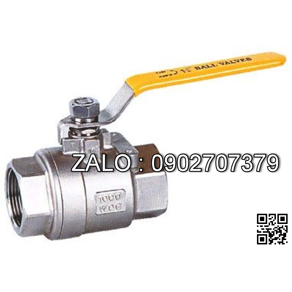 Van khóa Inox răng trong RT tay gạt Inox màu đỏ 200