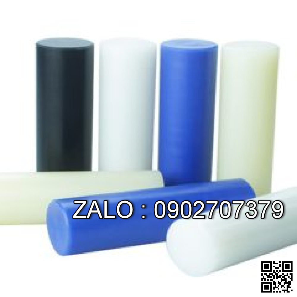 Cây Nhựa Pu Nhám Màu Xanh Phi 5Mm-6Mm-7Mm-8Mm