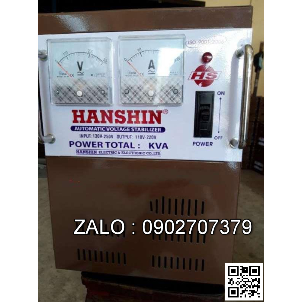 Ổn áp Hanshin 1.5KVA 1 PHA