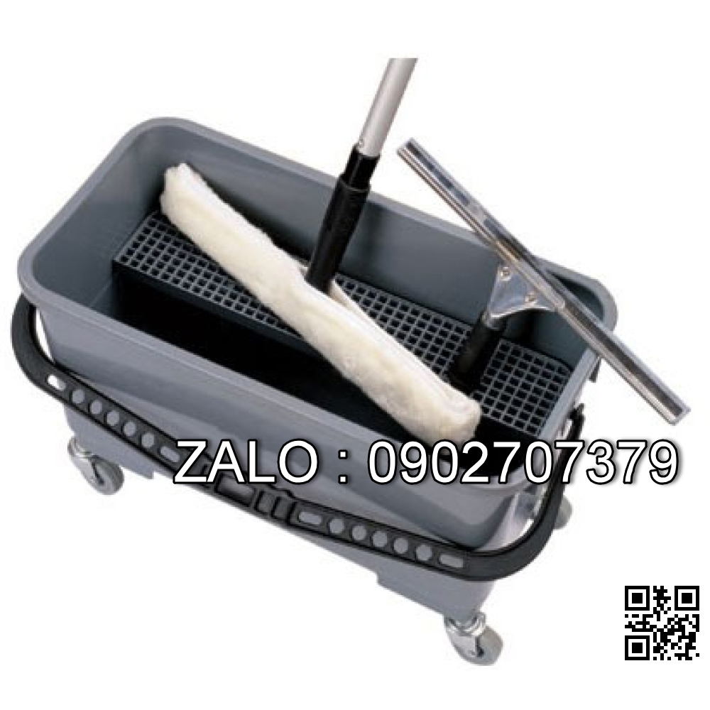 Xô lau kính và vắt bông lau kính