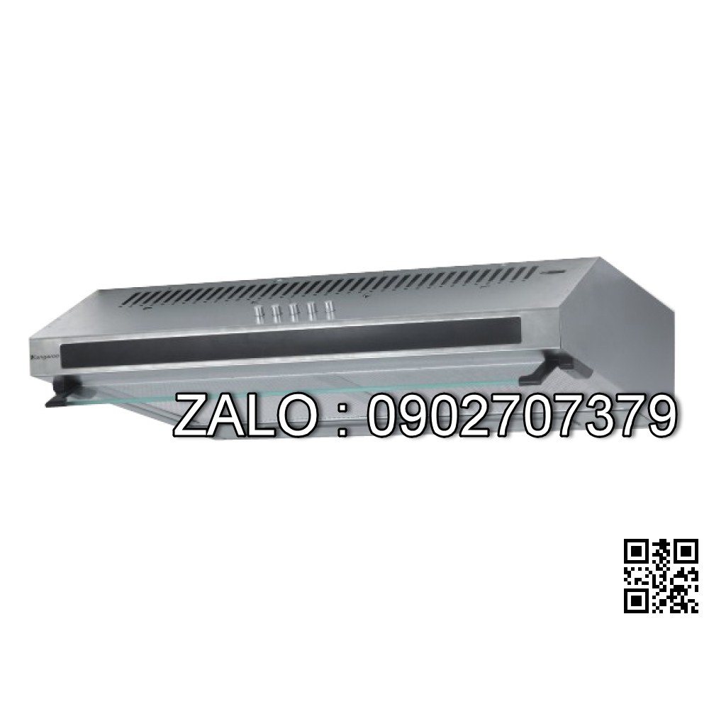 Máy hút mùi tum kính Kangaroo KG14S