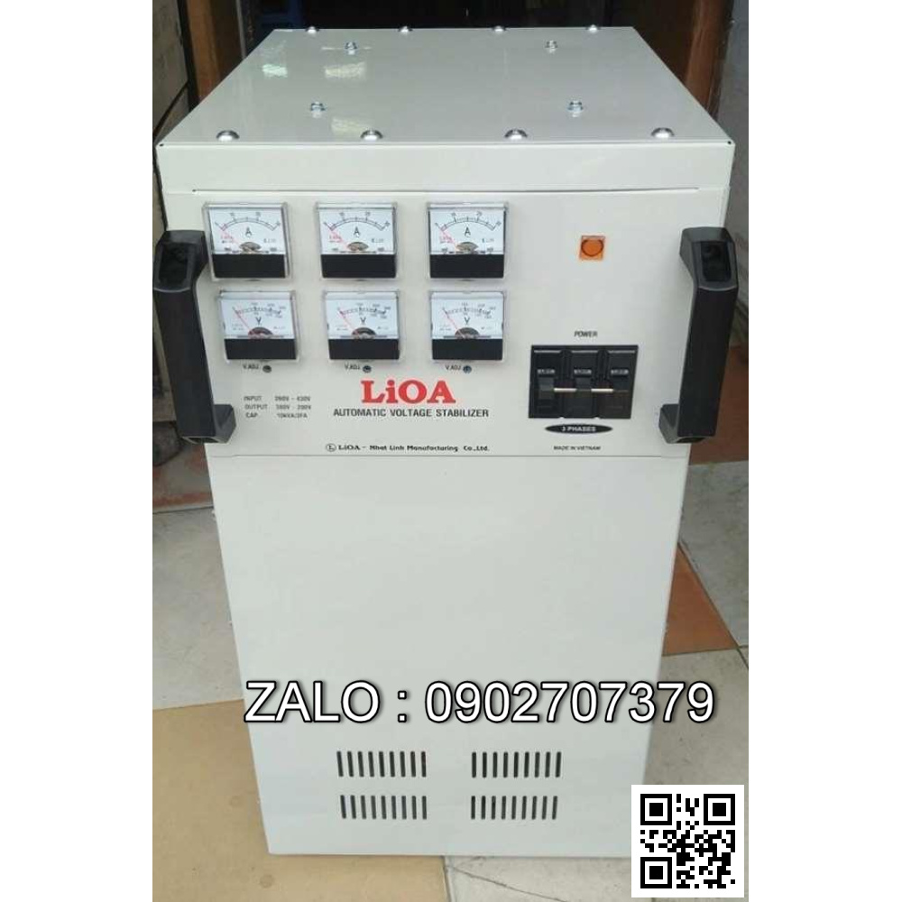 Ổn áp Lioa 10kva SH3-10K (3 pha khô)