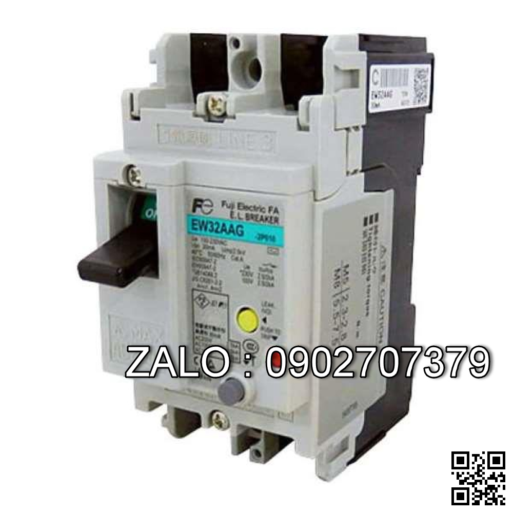CB khối chống giật Fuji EW32AAG-2P 10A, 2.5kA