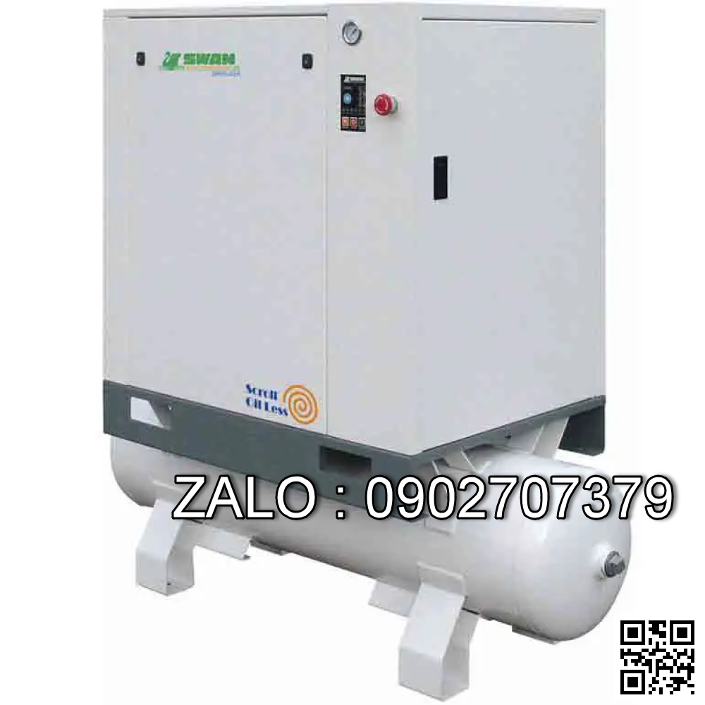 Máy nén khí không dầu Swan SKR-02A-155